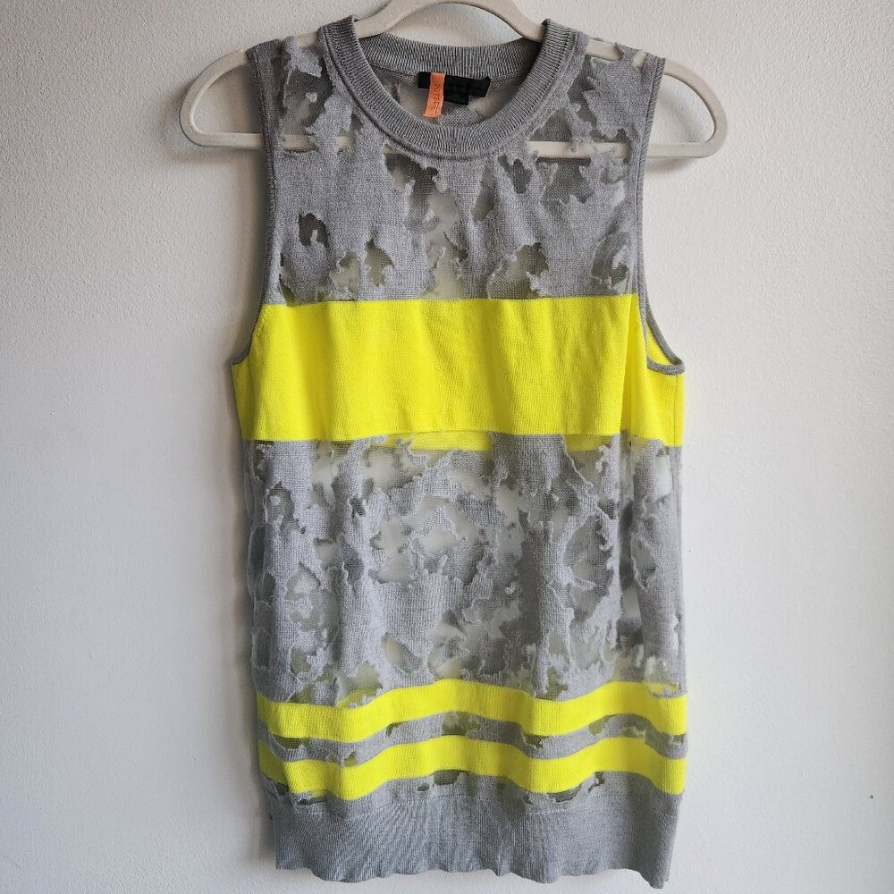 Alexander Wang Wool Mesh Tunic - Sz L